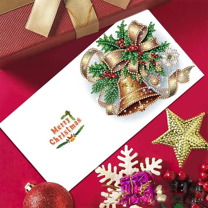 DIY Diamond Painting Halloween Christmas Cards Birthday Postcards Christmas Decoration Cards - Image 5