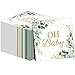 Tevxj Eucalyptus Leaf Oh Baby Napkins Greenery Baby Shower Party Supplies Sage Green Luncheon Napkins Disposable Paper Napkins for Baby Shower Boys Girls Kids Table Decorations 50 Pack - Image 3