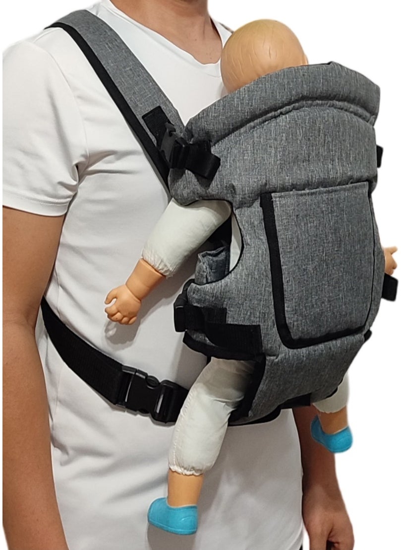 U.S.F Ergonomic Luxury Baby Kangaroo - Baby Carrying Kangaroo  - Image 5