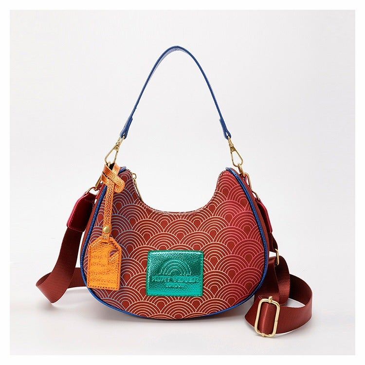 2025 Spring/ Underarm Bag Niche Design Gradient Dumpling Bag Versatile Single Shoulder Crossbody Bag For Women Export - Image 3