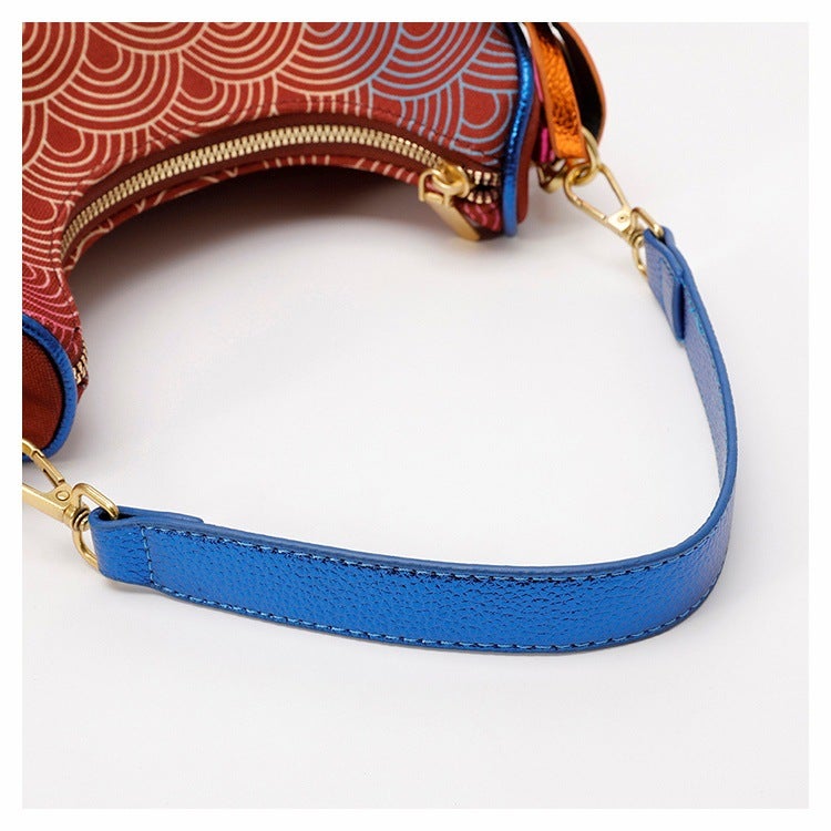 2025 Spring/ Underarm Bag Niche Design Gradient Dumpling Bag Versatile Single Shoulder Crossbody Bag For Women Export - Image 5