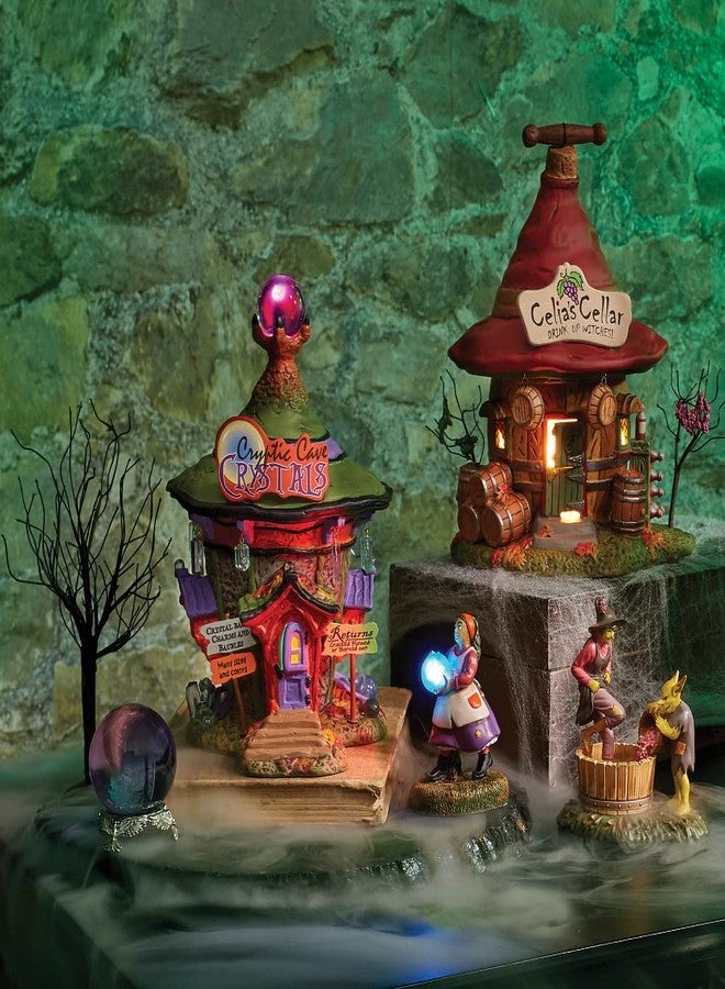 Department 56 Snow Village Halloween Accessories a Cryptic Cave Mystic Lit Figurine, 3.125 Inch, Multicolor - Image 2