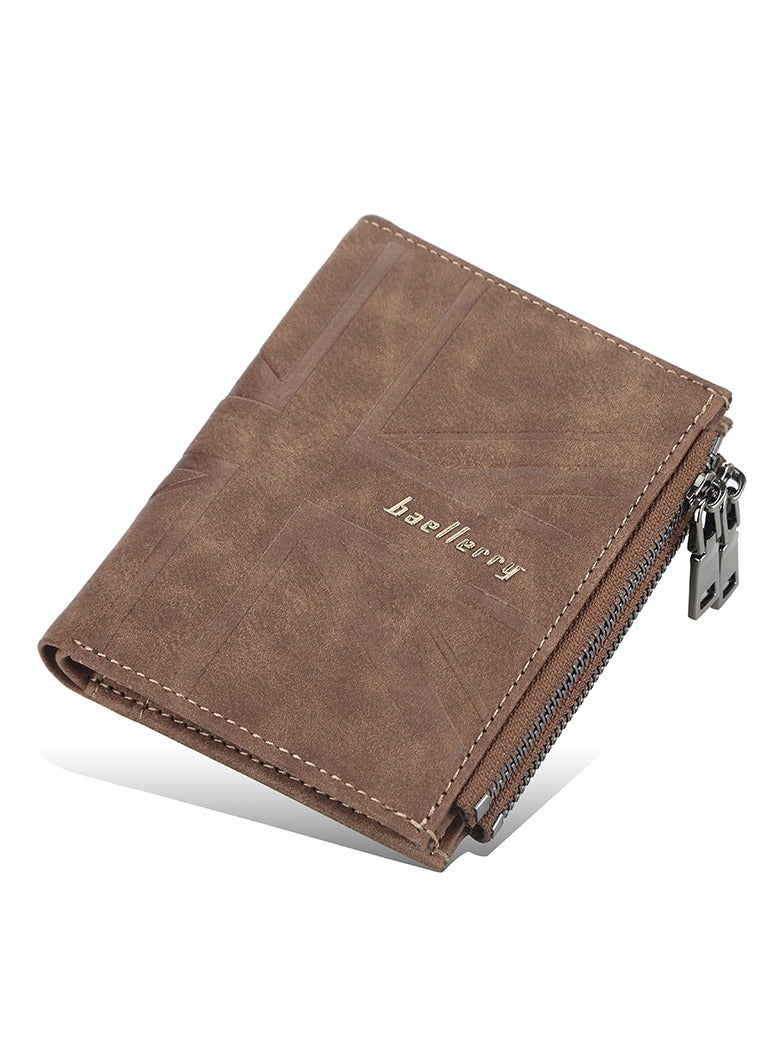 Baellery Basic zipped wallet - brown - Image 1