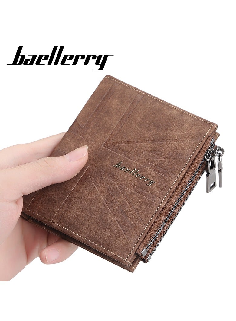 Baellery Basic zipped wallet - brown - Image 2
