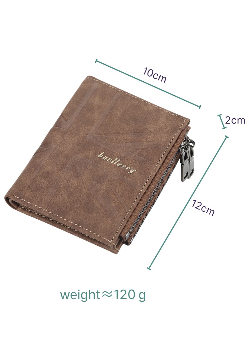 Baellery Basic zipped wallet - brown - Image 3