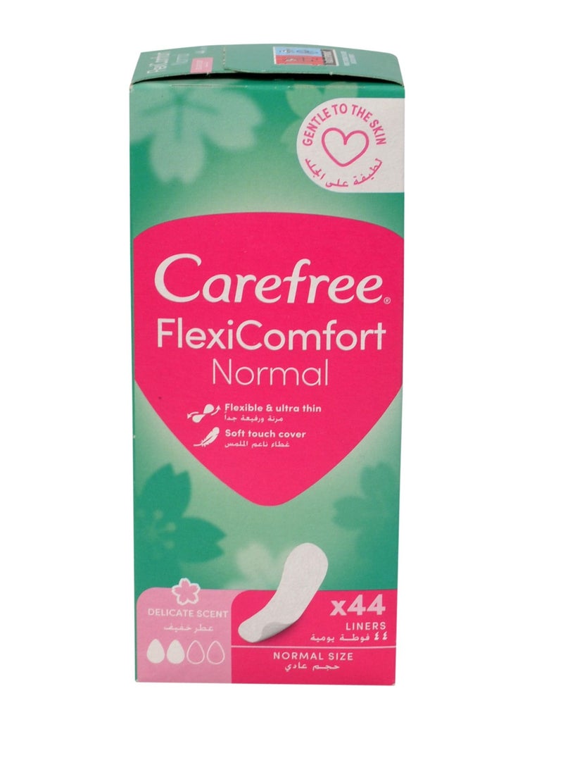 Daily feminine pads Delicate Scent, Normal size, 44 pads