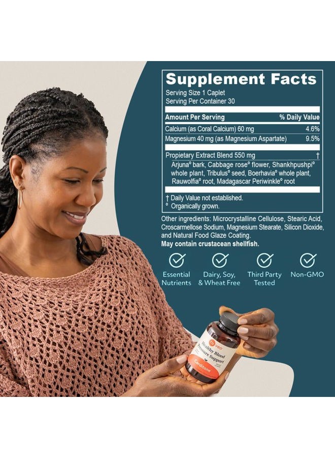 R-U VED ruved Carditone, Doctor-Formulated, All-Natural Ayurvedic Herbal Supplement, Trusted for Over 30 Years, 30 Vegetarian Caplets - Image 3