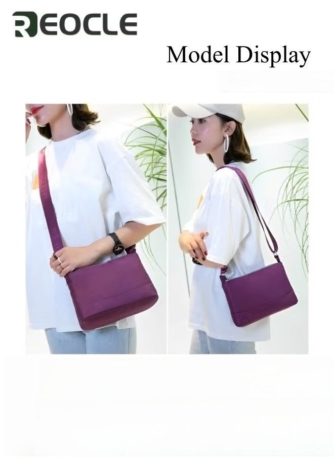 REOCLE Women's Shoulder Handbags Fashion Vegan Leather Crossbody Bag with Adjustable Strap & Large Capacity & Simple Style Shoulder Purse for Ladies  - Image 2