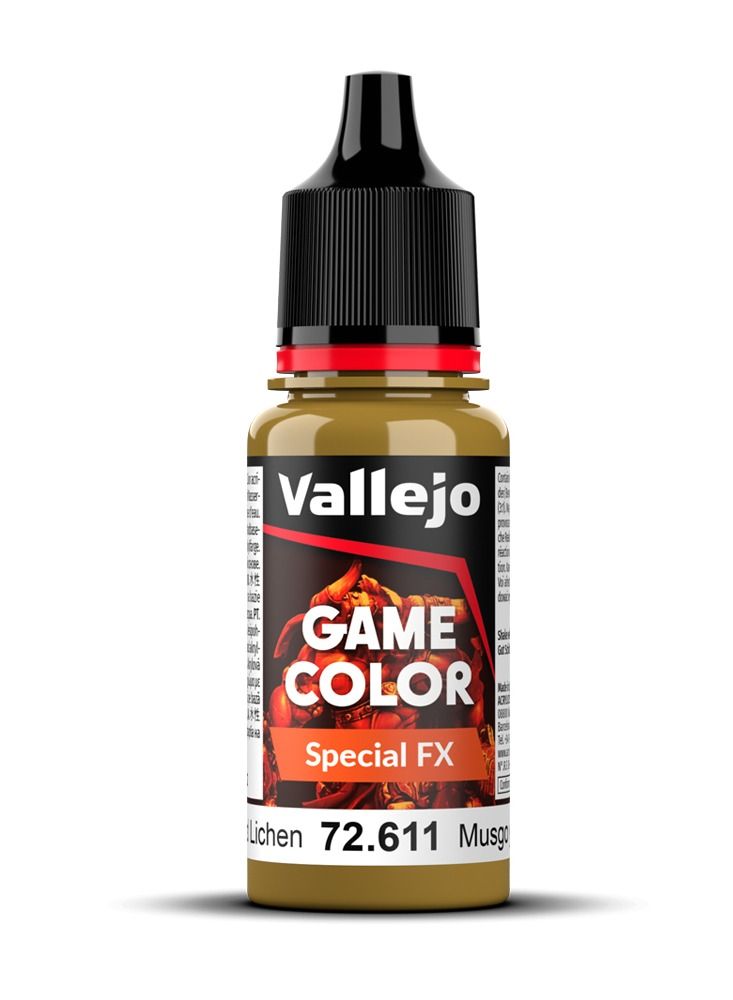 Vallejo 72.611 VALLEJO GAME COLOR SPECIAL FX MOSS AND LICHEN 18ml
