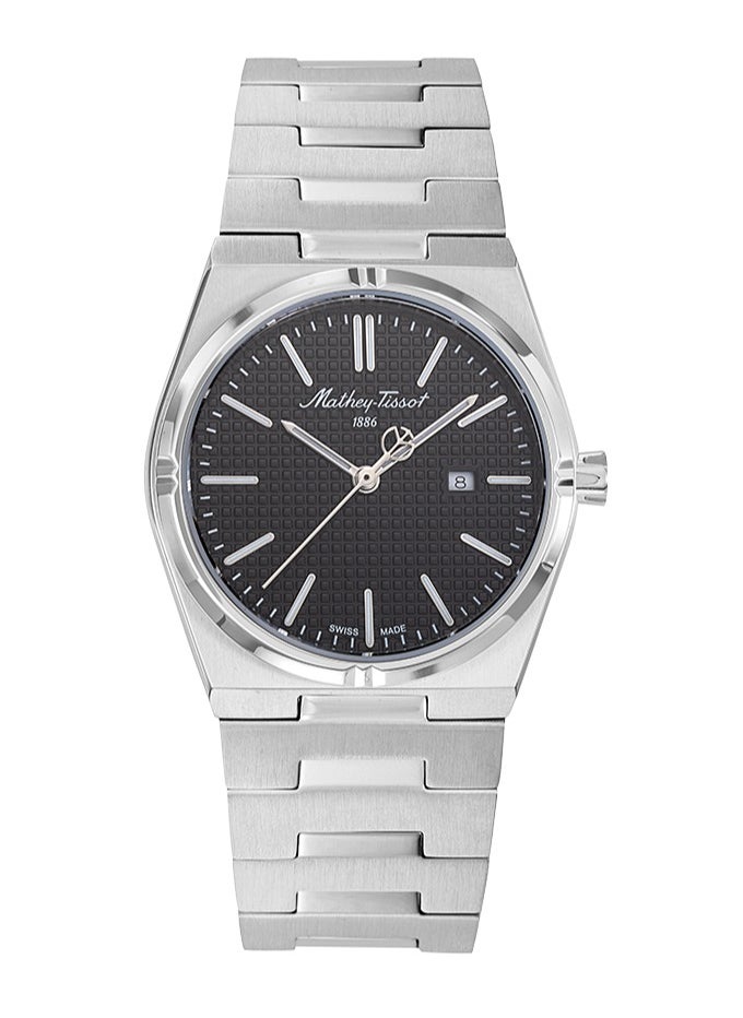 Mathey-Tissot Quartz Black Dial Ladies Watch D117AN  - Image 1