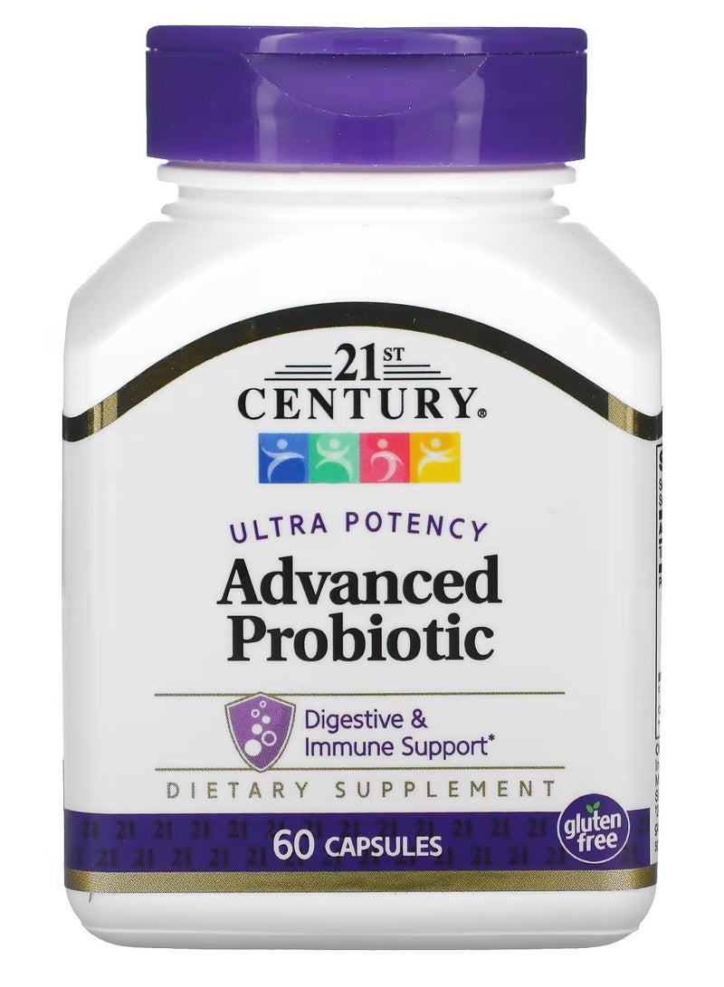 القرن الحادي والعشرون بروبيوتيك متقدم، فعالية فائقة، 60 كبسولة - Image 3