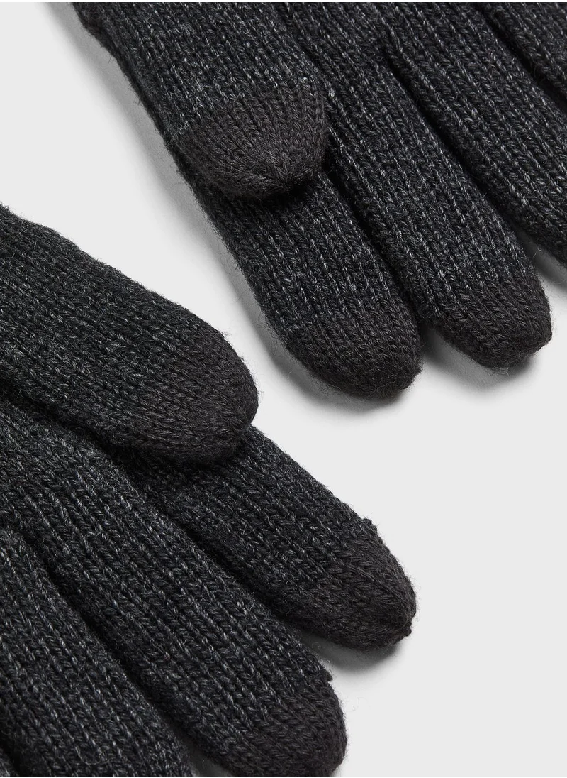 H&M Essential Knitted Gloves