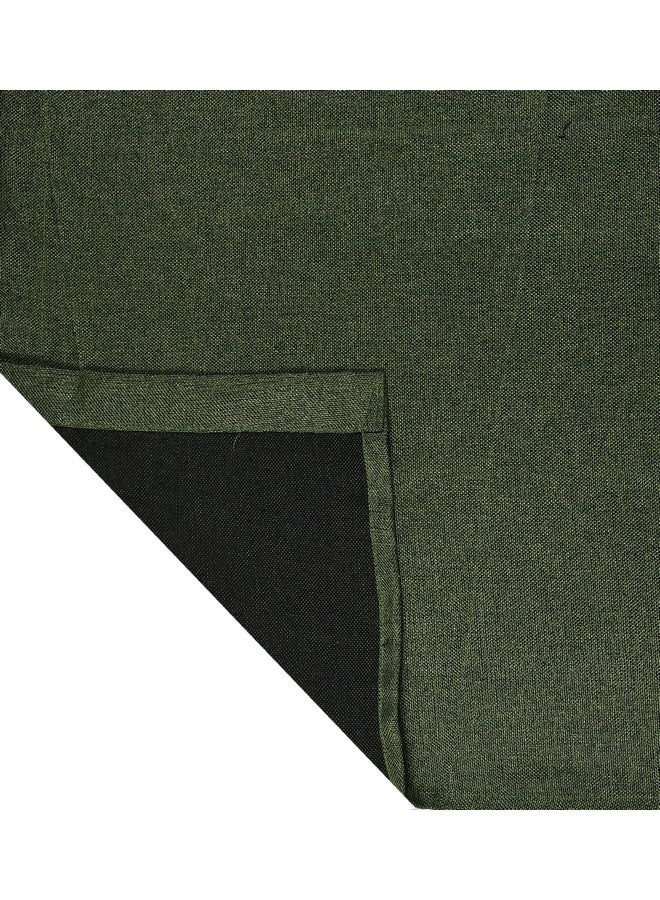 FRESH FROM LOOM FRESH FROM LOOM Unstiched Jute Plain Solid Fabric Rich Cloth For Sofa Fabric - Cushion - Table Cloth - Curtain Fabric (Lenth X Width - 394 X 55 Inch/1000 X 140 Cm - 10 Meter | Green) - Image 4