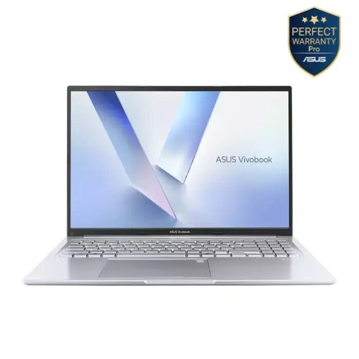 أسوس Asus Vivobook 15 M1502NAQ-BQ855W, AMD Ryzen™ 5 150, 8GB DDR5 RAM, 512GB SSD, AMD Radeon™ Graphics, 15.6 inch FHD 60Hz, Win11, Cool Silver, 90NB1842-M00MM0 Cool Silver - Image 1