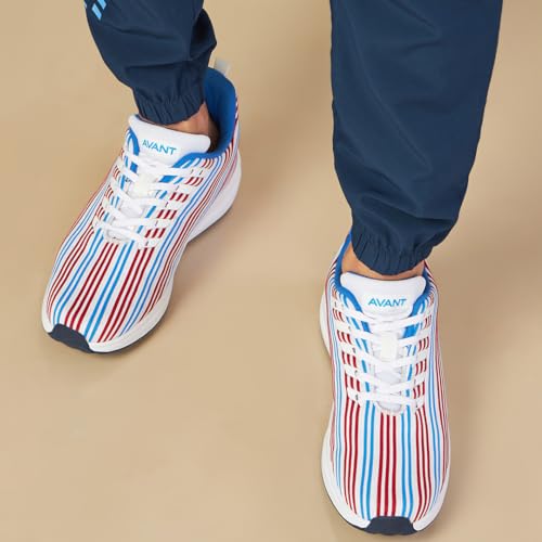 AVANT Men's Bi-Strip Multicolor Running Shoes - 9 UK (AVMSH096CL01UK9) - Image 4