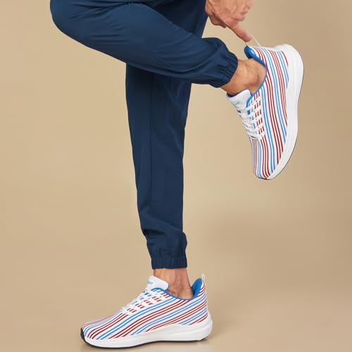 AVANT Men's Bi-Strip Multicolor Running Shoes - 9 UK (AVMSH096CL01UK9) - Image 3