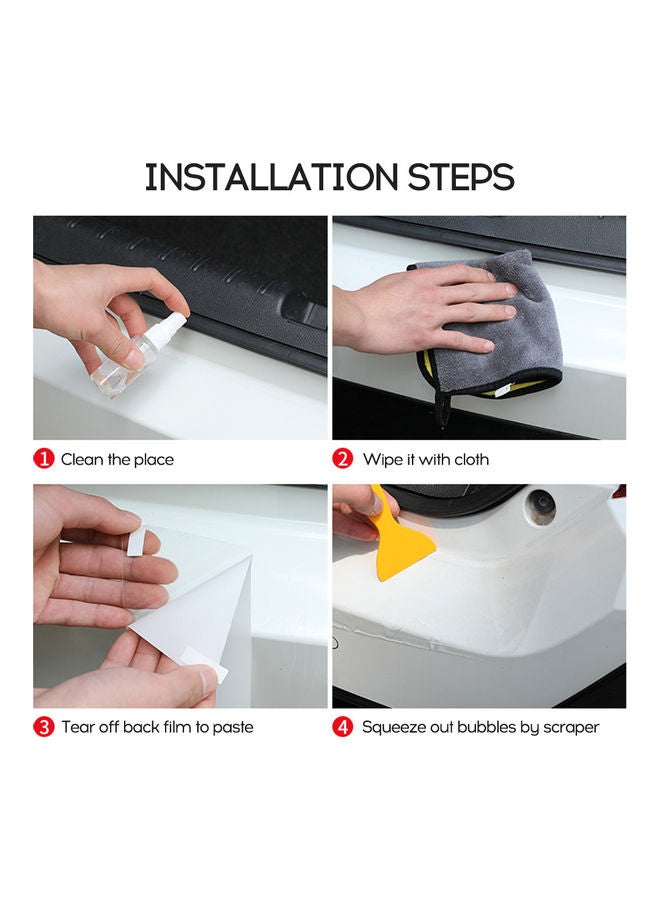 نيبمينينت ملصق حماية لصندوق السيارة بتصميم شفاف - Image 3