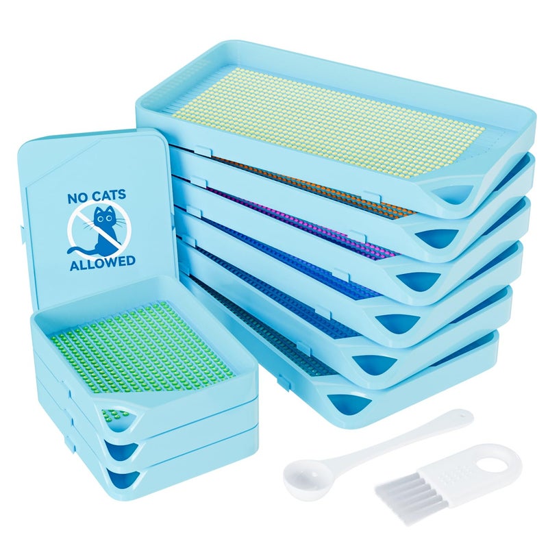 ARTDOT 10-Piece Interlocking Diamond Art Trays Kits for Adults, Stackable Diamond Painting Accessories and Tools - Image 1