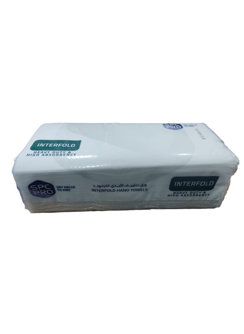 SPC Hand Towel Interfold Tissues two layers soft and strong (150 Sheets X 24 Packs)  - Image 5