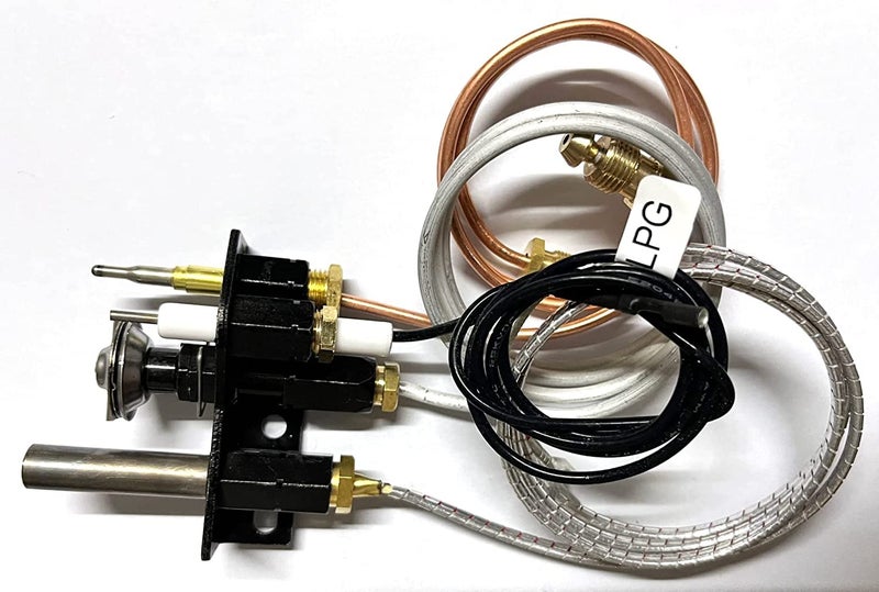 EVIMOTAL 69L18 Pilot Assembly Propane Gas (LP) for Lennox Elite, IHP, Merit, Superior, Astria Fireplaces and Inserts, Pilot Replacement Parts with Thermocouple, Thermopile. 69L1801, J4118, 902162 - Image 2