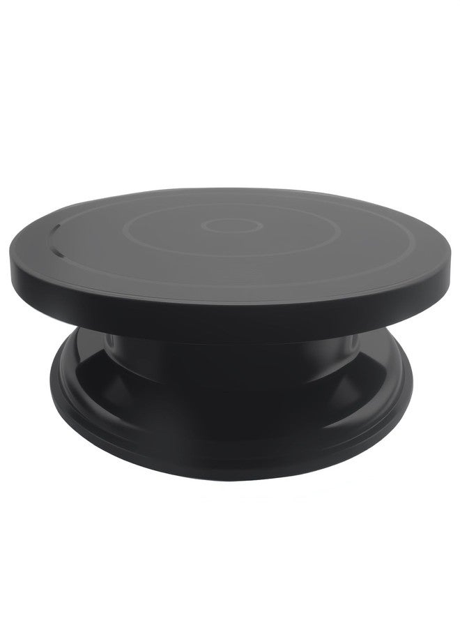 OZXNO Cake Decorating Turntable 11 Inch Cake Turntable Anti-slip Rotating Cake Stand for Decorating(1pcs Black) - Image 1