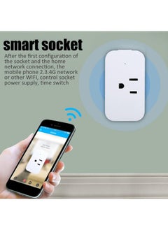 Thoraya WI-FI Smart Socket for Alexa Google play Assistant APP Control  - Image 2