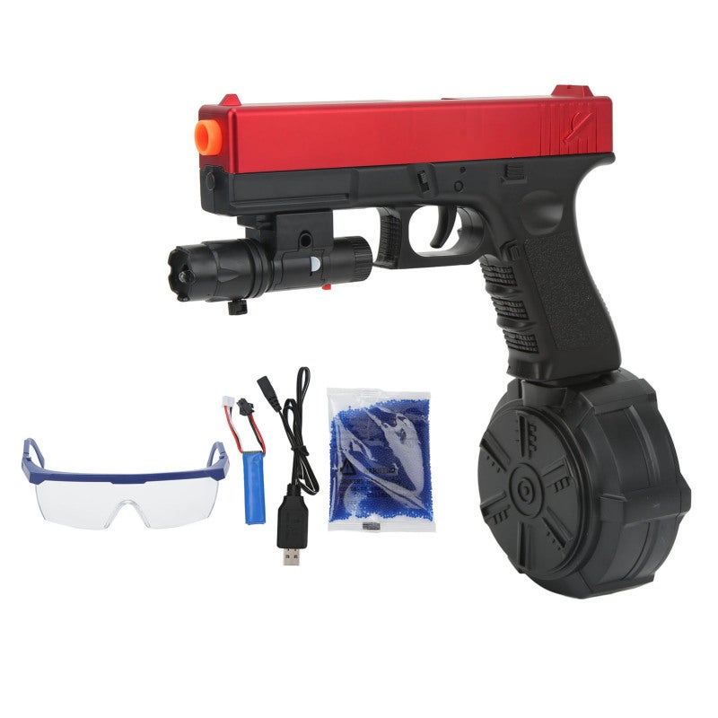 Electric Gel Ball Gun Manual Automatic Integration 7-8 Mm Degradable Evaporative Gel Balls Gel Ball Blaster - Safe Fun Family Game Gel Ball Shooting Toy for Outdoor Activity - Image 5