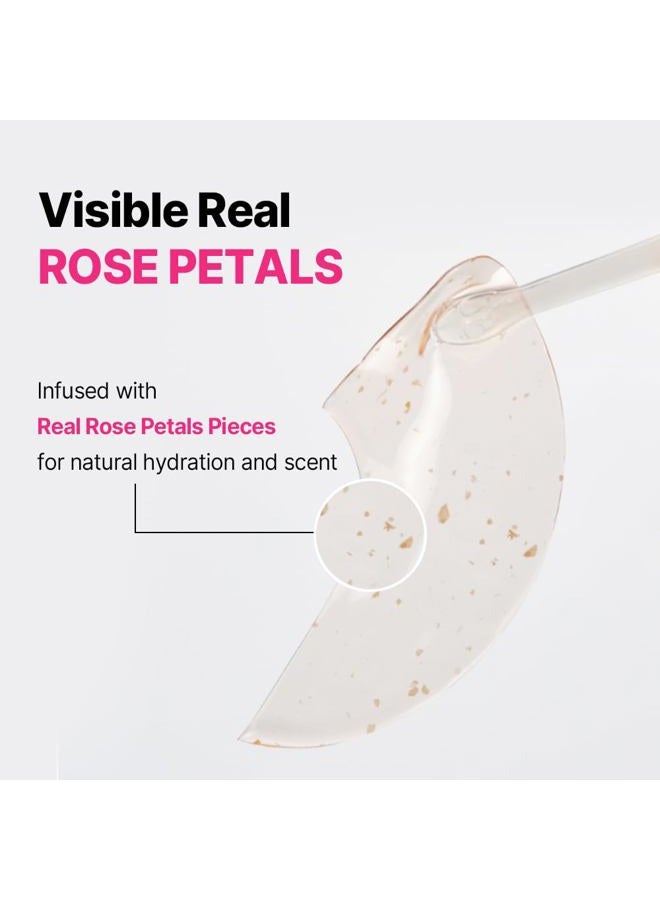 ISOI Blemish Care Under Eye Patch for Dark Circles, Puffiness and Wrinkles, Hydrating Gel Eye Masks with Hyaluronic Acid & Bulgarian Rose Oil, Korean Skin Care (90 pcs, 3.17 oz) - Image 5