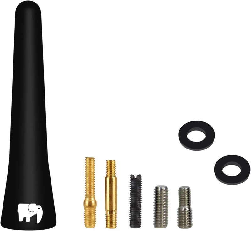 ONE250 2.5" Short Rubber Copper Core Antenna for Dodge RAM Trucks (1994-2021) - Image 4