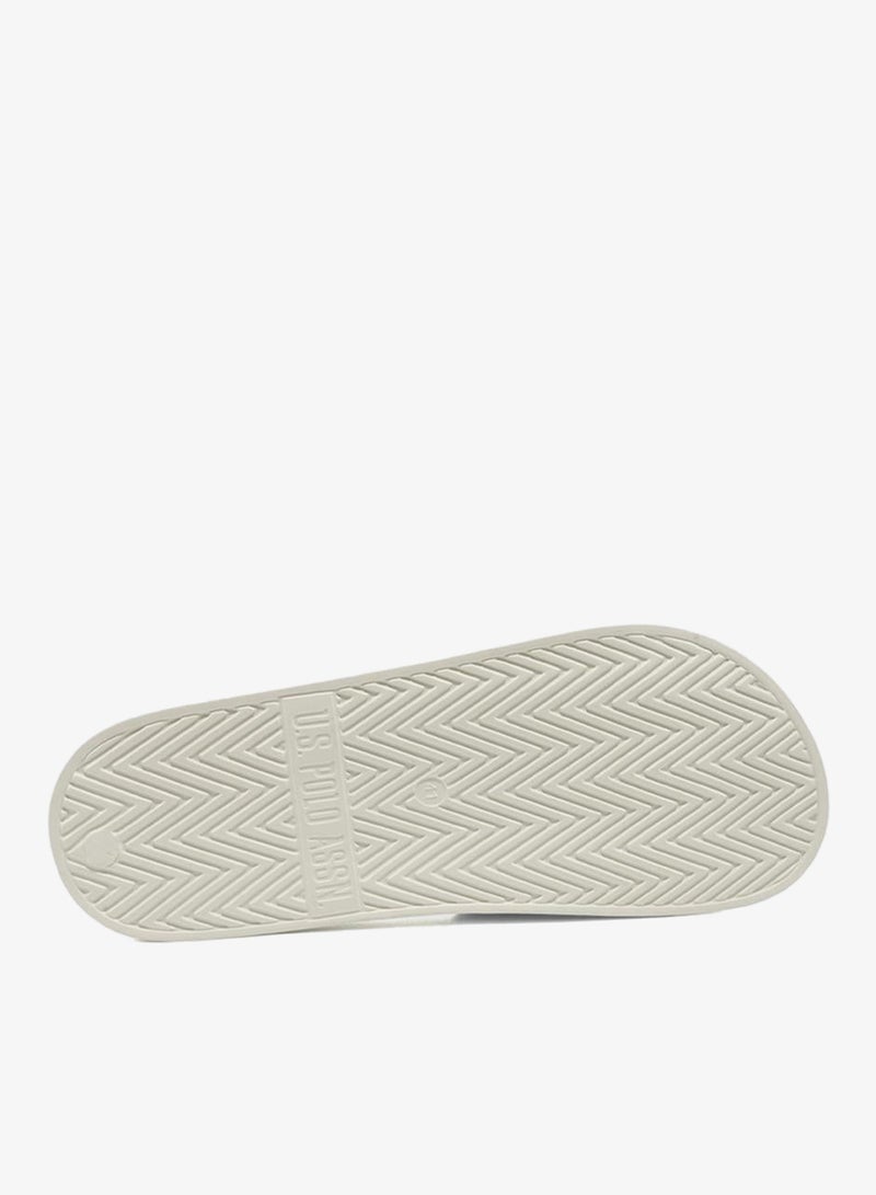 U.S. Polo Assn. Men's White Signature Slides – Effortless Style Meets Ultimate Relaxation! - Image 4
