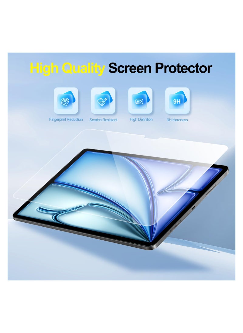 Digipace 2 Pack Tempered Glass Screen Protector for iPad Air 11-Inch M2 Chip 2024, 6th Gen, High Definition  - Image 4