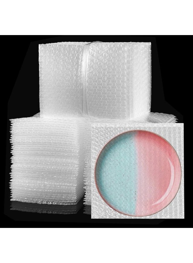 EPHECH 300PCS Clear Bubble Out Bag 6" x 6", Small Bubble Pouches Wrap Bags, Double Wall Shockproof Bubble Pouches Packaging Bags Cushioning Protective Bag for Moving, Shipping, Packing and Storage - Image 1