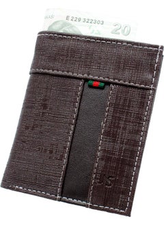 Apera Tr-29 Full Size Faux Leather Men's Wallet Vertical Model 12 Card Holder Double Paper Money Compartment  - Image 1