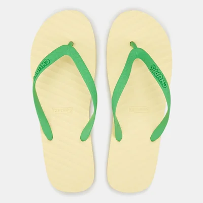 CHUPPS Men's Banana Leaf Flip Flops