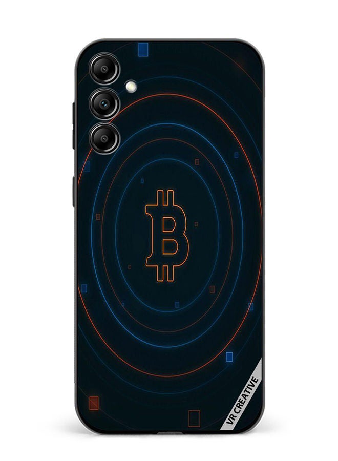 VR CREATIVE Protective Case Cover For Samsung Galaxy A34 Cryptocurrency Design Multicolour - Image 1