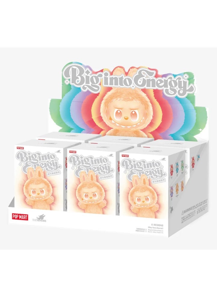 POP MART - Pop Mart LABUBU The Monsters Big into Energy Series Vinyl Plush Pendant (Sealed Case of 6 Blind Boxes) - Image 1