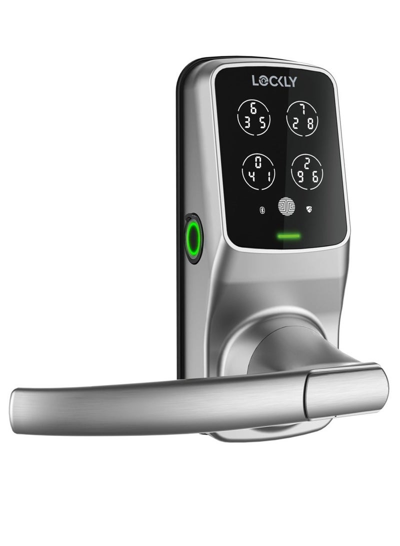 Lockly Lux Compact | Pin Genie, Code Management, App Control, Wi-Fi, Fingerprint, Offline Access - Image 1