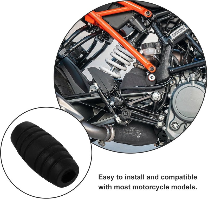 Motorcycle Gear Shift Lever Rubber Cover with Shoe Protector Boot Anti-Slip Shifter Pedal Cover for Riding Safety - Image 2