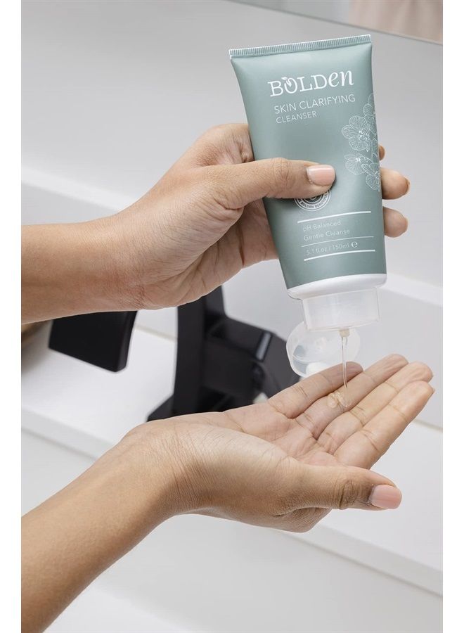 bolden Skin Clarifying Face Wash | Sulfate-free Acne Cleanser for Oily and Acne-prone Skin | Acne Control Cleanser and Oily Skin Face Wash  - Image 3