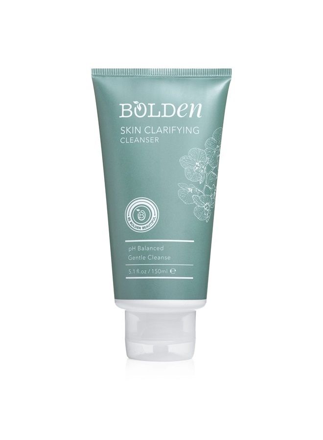 bolden Skin Clarifying Face Wash | Sulfate-free Acne Cleanser for Oily and Acne-prone Skin | Acne Control Cleanser and Oily Skin Face Wash  - Image 1