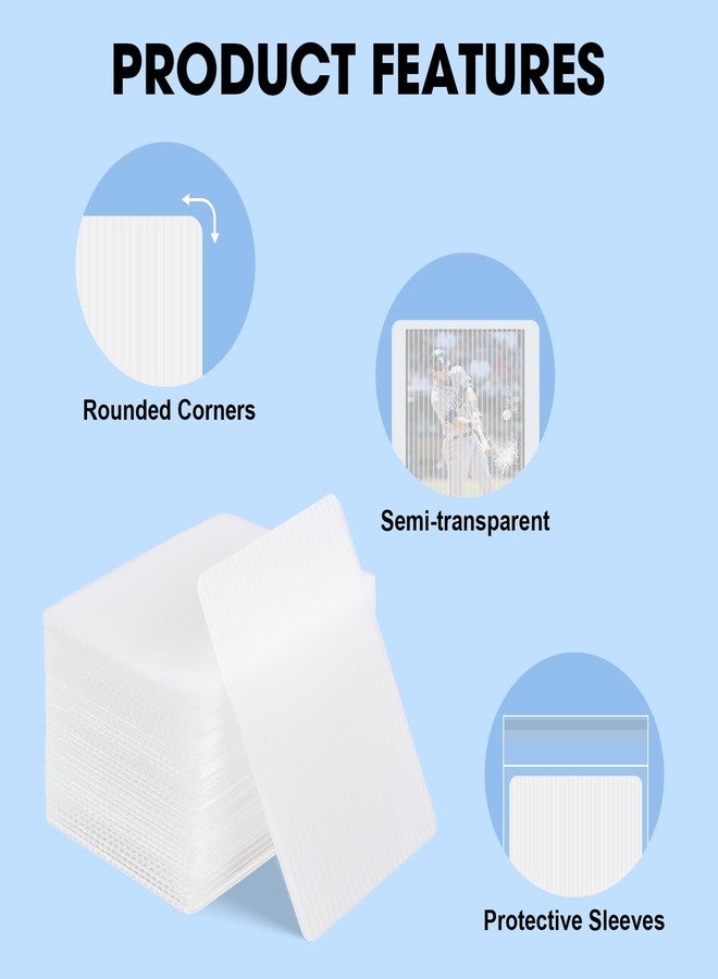 Prilino 200ct Trading Card Shipping Protectors - 3.5" x 4.5" White Graded Card Sleeves for Mailing, Premium Lightweight & Reusable Shipping Supplies for Top Loaders, Semi-Rigids, Plastic Card Protector - Image 4