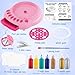TingingYuli Spin Art Machine for Kids Paint Spinner Art Craft Kit with 36 Artboards 7 Colors Arts and Crafts Painting Set for Boys Girls Ages 412 Birthday Easter Gifts for 6 7 8 9 10 Year OldPink - Image 4