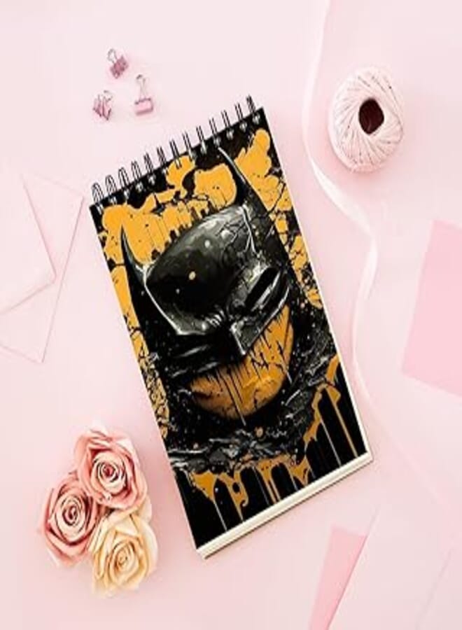 دفتر ملاحظات بتصميم عصري - رأس باتمان