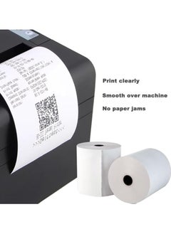 FATI ACCESSORIES 80x80mm Thermal Paper Till Receipt Roll,  50 Rolls Box, EPOS Printer, POS Terminal,(65 Gsm)  - Image 4