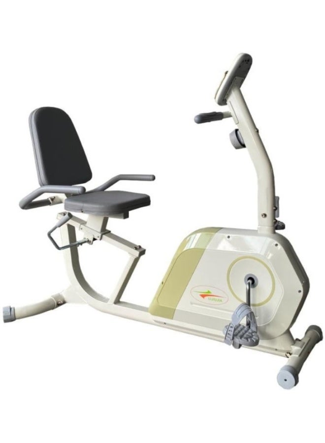 Altis Recumbent Magnetic Exercise Bike for Home Gym and Indoor Cycling Silent Operation Digital Monitor Adjustable Resistance Comfortable Seat ALBC27003 - Image 2