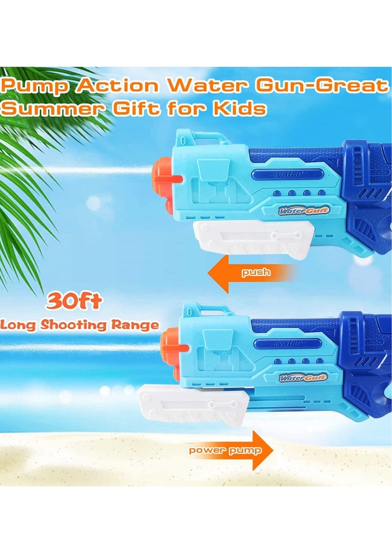 Topyich 2PCS Water Guns Toys,Water Blasters for Kids Adults,Squirt Guns Pool Toys for Boys Girls,Water Pistol Beach Swimming Shooting Toy Outdoor For Summer - Image 3