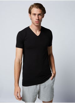 COTTONIL مجموعة من 6 قميص داخلي على شكل حرف V  - Image 2
