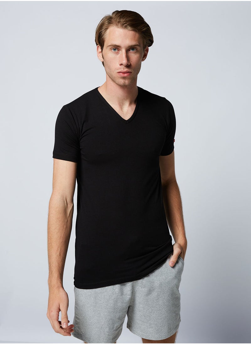 COTTONIL - set of 6 Undershirt V nick - Image 1