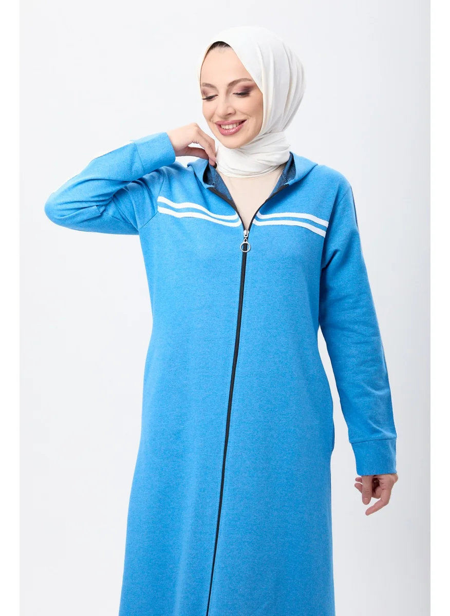 Tofisa 4130-SAKS Pocket Detail Abaya