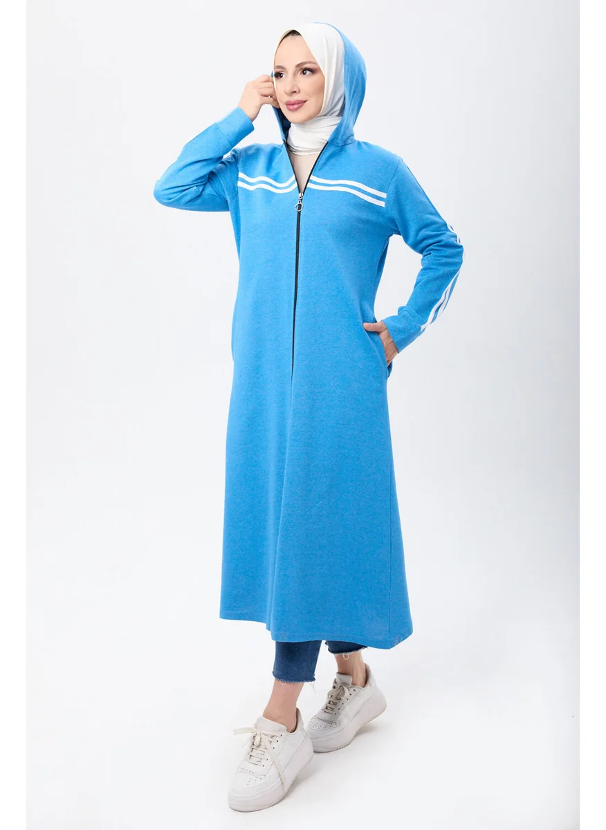 Tofisa 4130-SAKS Pocket Detail Abaya